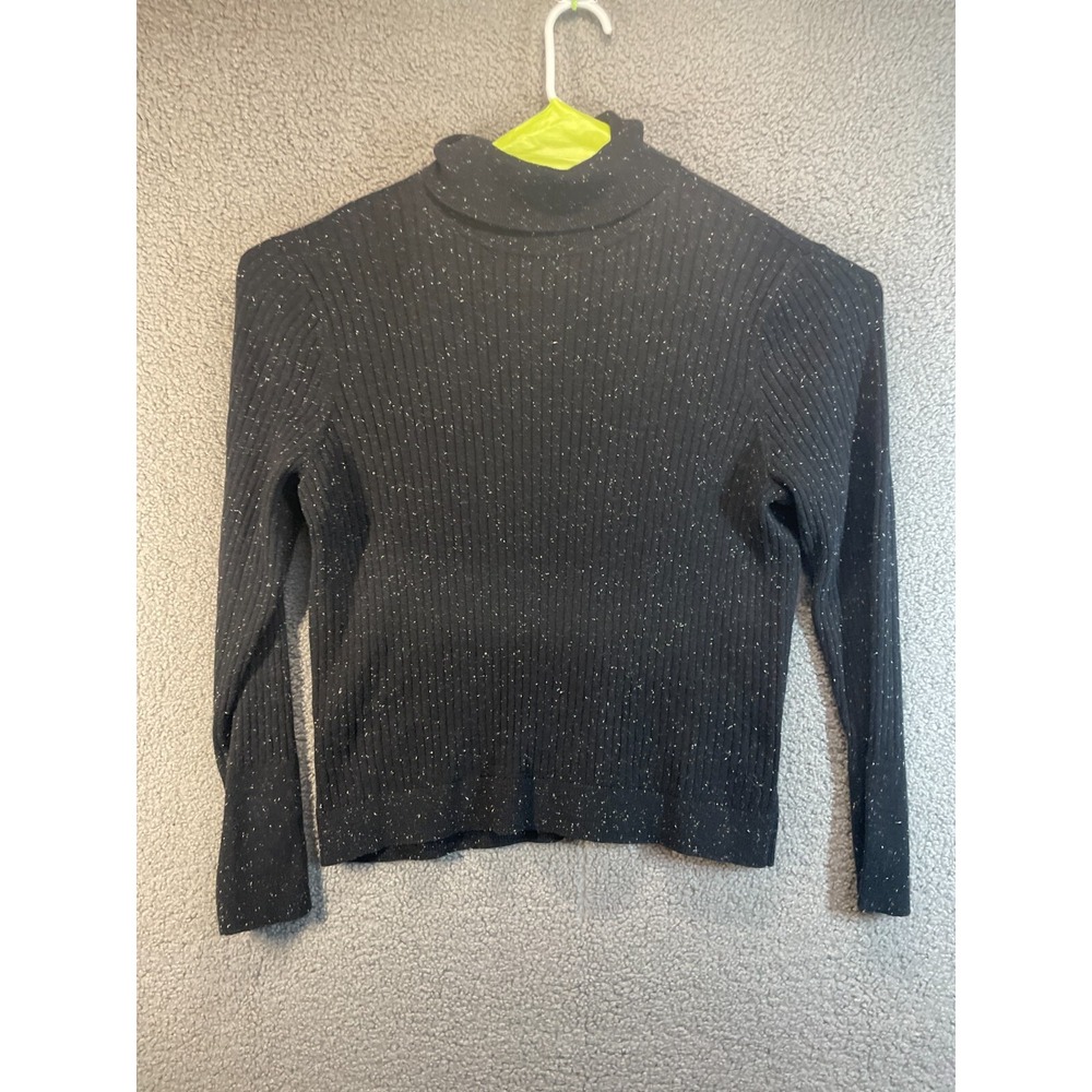 Talbots Turtleneck Sweater Long Sleeve Pullover Button Cuff Plue Size 1X